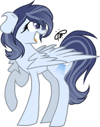 Size: 867x1104 | Tagged: safe, artist:gallantserver, imported from derpibooru, oc, oc:meadowlark, pegasus, pony, female, mare, offspring, parent:fluttershy, parent:soarin', parents:soarinshy, simple background, solo, transparent background