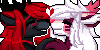 Size: 100x50 | Tagged: safe, artist:inspiredpixels, imported from derpibooru, oc, oc only, pony, duo, eyes closed, pixel art