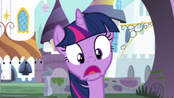 Size: 1280x720 | Tagged: safe, imported from derpibooru, screencap, twilight sparkle, alicorn, pony, amending fences, season 5, d:, female, mare, open mouth, shocked, shocked expression, solo, twilight sparkle (alicorn)