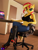 Size: 2880x3840 | Tagged: safe, artist:shadowboltsfm, imported from derpibooru, sunset shimmer, anthro, plantigrade anthro, unicorn, 3d, 4k, adorasexy, belly button, blender, boots, bra, breasts, chair, clothes, computer, crop top bra, crossed legs, cute, feet, high heel boots, high heels, high res, jeans, laptop computer, legs together, looking at you, midriff, nail polish, not sfm, open-toed shoes, pants, sexy, shoes, sitting, smiling, solo, standing, toenail polish, toes, underwear