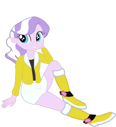 Size: 2970x3230 | Tagged: safe, artist:gmaplay, imported from derpibooru, diamond tiara, equestria girls, boots, high heel boots, high res, rubber boots, shoes, simple background, solo, transparent background