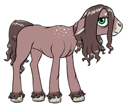Size: 1208x1031 | Tagged: safe, artist:multiverseequine, derpibooru exclusive, imported from derpibooru, oc, oc only, oc:spots, earth pony, pony, alternate design, colored muzzle, concave belly, daybreak island, earth pony oc, full body, long hair, male, simple background, skinny, solo, spots, thin, transparent background, unshorn fetlocks