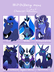 Size: 640x850 | Tagged: safe, artist:shebbart, imported from derpibooru, princess luna, alicorn, pony, meme, solo