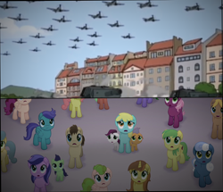 Size: 3150x2709 | Tagged: safe, artist:stephen-fisher, imported from derpibooru, cheerilee, my little pony: the movie, high res, nazi, nazi germany, poland, world war ii