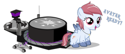 Size: 7120x3100 | Tagged: safe, artist:strategypony, imported from derpibooru, twilight sparkle, oc, oc only, oc:evening skies, pegasus, pony, unicorn, adorawat, brotherhood of nod, buggy, command and conquer, cute, dialogue, emblem, female, filly, giant pegasus, giant pony, giantess, jewelry, macro, necklace, ocbetes, pegasus oc, simple background, tiberium wars, transparent background, twilight sparkle's cutie mark, unamused, wat