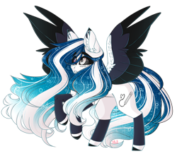 Size: 1024x906 | Tagged: safe, artist:cookieholderowo, imported from derpibooru, oc, oc only, oc:marie pixel, pegasus, pony, clothes, female, heterochromia, mare, simple background, socks, solo, transparent background