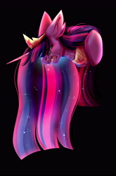 Size: 2442x3700 | Tagged: safe, artist:inspiredpixels, imported from derpibooru, twilight sparkle, alicorn, pony, the last problem, bust, crown, crying, depressed, depression, female, high res, immortality blues, jewelry, mare, older, older twilight, peytral, princess twilight 2.0, regalia, solo, twilight sparkle (alicorn), twilight will outlive her friends