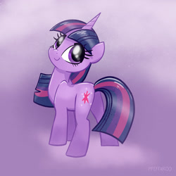 Size: 2048x2048 | Tagged: safe, artist:pfeffaroo, imported from derpibooru, twilight sparkle, pony, unicorn, female, high res, mare, solo, unicorn twilight