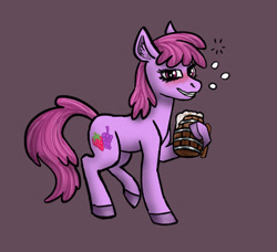 Size: 2197x2000 | Tagged: safe, artist:necromarecy, imported from derpibooru, berry punch, berryshine, earth pony, pony, alcohol, drunk, g4 mega collab, go home you're drunk, high res, mug, simple background, solo