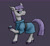 Size: 1833x1681 | Tagged: safe, artist:necromarecy, imported from derpibooru, boulder (pet), maud pie, earth pony, pony, boulder (g4), g4 mega collab, rock, simple background, solo