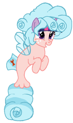 Size: 384x642 | Tagged: safe, artist:qjosh, imported from derpibooru, part of a set, cozy glow, twilight sparkle, seapony (g4), seaponified, seapony cozy glow, species swap, transformation