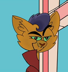 Size: 600x637 | Tagged: safe, artist:f0f0r3, imported from derpibooru, capper dapperpaws, abyssinian, cat, bad day at cat rock, meme, solo, that fucking cat, tom and jerry