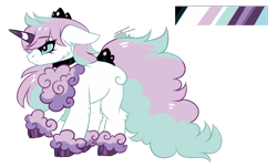 Size: 801x486 | Tagged: safe, artist:inspiredpixels, imported from derpibooru, oc, oc only, pony, ponyta, adoptable, choker, crossover, crown, floppy ears, jewelry, pokémon, regalia, simple background, transparent background