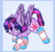 Size: 1269x1210 | Tagged: safe, artist:ube, artist:ubebreb, imported from derpibooru, twilight sparkle, alicorn, pony, bobcut, clothes, face down ass up, gender headcanon, jack-o challenge, jacko challenge, meme, pride, pride flag, pride ponies, pride socks, short hair, short mane, simple background, socks, striped socks, trans socks, transgender pride flag, twilight sparkle (alicorn)