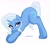 Size: 3032x2685 | Tagged: safe, artist:maren, imported from derpibooru, trixie, pony, unicorn, cute, cutie mark, diatrixes, eyelashes, face down ass up, female, grin, high res, horn, iwtcird, jack-o challenge, jacko challenge, looking at you, mare, meme, signature, simple background, smiling, smiling at you, solo, tail, white background