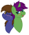 Size: 2518x2973 | Tagged: safe, artist:ponkus, imported from derpibooru, oc, oc only, oc:dauntless, oc:six-shooter, pegasus, pony, unicorn, blushing, bust, couple, cute, female, high res, mare, scar, simple background, transparent background