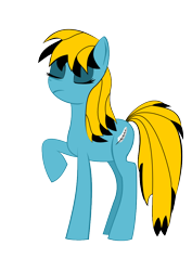 Size: 744x1052 | Tagged: safe, artist:ressetkk, imported from derpibooru, oc, oc only, oc:soft style, earth pony, pony, earth pony oc, eyes closed, eyeshadow, female, makeup, mare, raised hoof, simple background, sketch, solo, transparent background