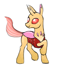 Size: 768x896 | Tagged: safe, alternate version, artist:multiverseequine, derpibooru exclusive, imported from derpibooru, oc, oc only, oc:arliel, changedling, changeling, pony, bug eyes, changedling oc, changeling oc, full body, horn, male, raised hoof, simple background, smiling, solo, transparent background, transparent tail