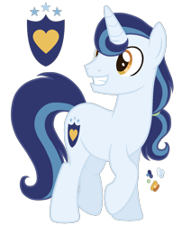 Size: 1200x1488 | Tagged: safe, artist:magicuniclaws, imported from derpibooru, oc, oc only, pony, unicorn, male, offspring, parent:moonlight raven, parent:shining armor, simple background, solo, stallion, transparent background