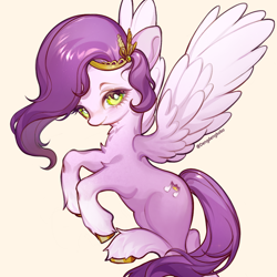 Size: 640x640 | Tagged: safe, artist:dengdengbobo, imported from derpibooru, pipp petals, pegasus, pony, adorapipp, cute, g5, my little pony: a new generation, solo