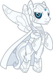 Size: 1280x1751 | Tagged: safe, artist:mlp-trailgrazer, imported from derpibooru, oc, oc only, oc:crosser buck, pegasus, pony, clothes, cosplay, costume, male, simple background, solo, stallion, transparent background, vision (marvel comics), vision (marvel)