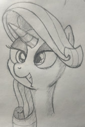 Size: 1280x1889 | Tagged: safe, artist:doodledonutart, artist:pony-thunder, imported from derpibooru, rarity, pony, unicorn, high res, pencil, pencil drawing, sketch, traditional art