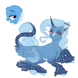 Size: 1000x1000 | Tagged: safe, artist:kazmuun, imported from derpibooru, trixie, pony, unicorn, butt fluff, chest fluff, coat markings, concave belly, ear piercing, industrial piercing, leonine tail, piercing, red eyes, redesign, simple background, solo, transparent background, unshorn fetlocks