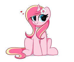 Size: 4271x3609 | Tagged: safe, artist:kittyrosie, imported from derpibooru, oc, oc only, oc:rosa flame, pony, unicorn, cute, looking at you, ocbetes, simple background, solo, transparent background