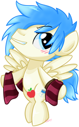 Size: 584x942 | Tagged: safe, artist:khimi-chan, imported from derpibooru, oc, oc only, pegasus, pony, bipedal, male, pegasus oc, signature, simple background, solo, stallion, towel, white background, wings