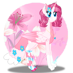 Size: 1209x1203 | Tagged: safe, artist:amicasecretuwu, imported from derpibooru, oc, oc only, oc:lily wolf pie, alicorn, pony, female, flower, mare, paws, pws, simple background, solo, transparent background