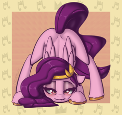 Size: 3112x2952 | Tagged: safe, artist:llametsul, imported from derpibooru, pipp petals, pegasus, pony, adorapipp, ass up, bedroom eyes, blushing, butt, cute, face down ass up, female, g5, high res, jack-o challenge, jacko challenge, lidded eyes, lip bite, mare, meme, pipp butt, plot, solo, unshorn fetlocks, wings