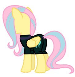 Size: 1280x1311 | Tagged: safe, artist:benpictures1, imported from derpibooru, fluttershy, pegasus, pony, comic:the storm kingdom, my little pony: the movie, bad end, badass, bodysuit, butt, clothes, command 6, commander fluttershy, crystal of light, female, flutterbadass, flutterbutt, inkscape, mare, plot, solo, vector