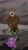 Size: 1080x1920 | Tagged: safe, artist:sunlightsunshine, imported from derpibooru, oc, oc:grandma grape, fluffy pony, human, fluffy, fluffy pony original art, gas mask, gun, hunting, mask, wasteland, weapon