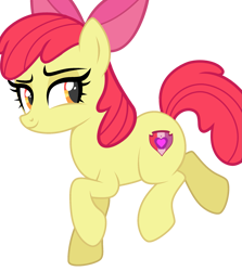 Size: 1927x2162 | Tagged: safe, artist:r4hucksake, imported from derpibooru, apple bloom, earth pony, pony, female, mare, older, simple background, smiling, solo, transparent background, vector