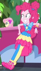 Size: 315x545 | Tagged: safe, imported from derpibooru, screencap, cherry crash, fluttershy, pinkie pie, rainbow dash, equestria girls, equestria girls series, sunset's backstage pass!, spoiler:eqg series (season 2), cropped