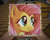 Size: 1280x1024 | Tagged: safe, artist:pix3m, artist:twedis, imported from derpibooru, fluttershy, pony, 2b2t, bust, cute, daaaaaaaaaaaw, female, game screencap, minecraft, minecraft pixel art, pixel art, portrait, shyabetes, smiling, solo