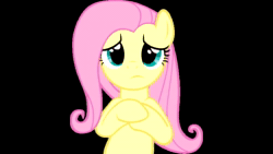 Size: 1280x720 | Tagged: safe, imported from derpibooru, fluttershy, pegasus, pony, ai assisted, ai content, animated, black background, crying, fifteen.ai, fluttercry, simple background, solo, sound, webm, youtube link