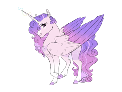 Size: 4320x3240 | Tagged: safe, artist:glorymoon, imported from derpibooru, oc, oc only, alicorn, pony, female, mare, simple background, solo, white background