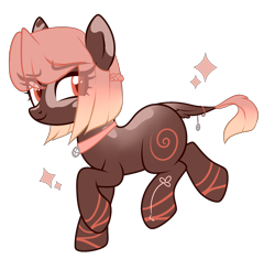 Size: 2300x2162 | Tagged: safe, artist:pokaparida, imported from derpibooru, oc, oc only, oc:pink breeze, earth pony, pony, female, high res, mare, simple background, solo, transparent background