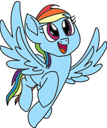 Size: 658x788 | Tagged: safe, artist:goldlines005, imported from derpibooru, rainbow dash, pegasus, pony, base used, eyelashes, female, flying, mare, open mouth, simple background, smiling, solo, transparent background