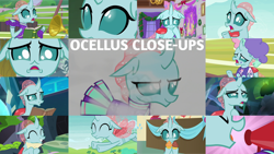 Size: 1280x721 | Tagged: safe, edit, edited screencap, editor:quoterific, imported from derpibooru, screencap, ocellus, changedling, changeling, season 8, season 9, spoiler:s08, spoiler:s09, close-up, cute, diaocelles, shocked, solo