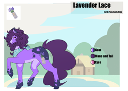 Size: 4961x3508 | Tagged: safe, artist:oneiria-fylakas, imported from derpibooru, oc, oc only, oc:lavender lace, pony, male, reference sheet, solo, stallion