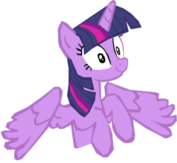 Size: 1280x1176 | Tagged: safe, artist:benpictures1, imported from derpibooru, imported from ponybooru, twilight sparkle, alicorn, pony, ail-icorn, spoiler:interseason shorts, cute, female, inkscape, mare, scrunchy face, simple background, solo, spread wings, transparent background, twiabetes, twilight sparkle (alicorn), vector, wings