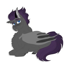 Size: 2000x2000 | Tagged: safe, artist:inisealga, imported from derpibooru, oc, oc only, bat pony, bat pony oc, bat wings, chest fluff, commission, high res, neck fluff, wings