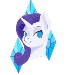 Size: 4000x4000 | Tagged: safe, artist:backgroundpony#f352, imported from derpibooru, rarity, pony, unicorn, cutie mark background, eyes open, female, horn, lineless, mare, simple background, smiling, solo, transparent background