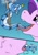 Size: 2122x3000 | Tagged: safe, artist:triksa, starlight glimmer, oc, oc only, oc:triksa, lamia, original species, pony, unicorn, chopsticks, comic, oral vore, vore