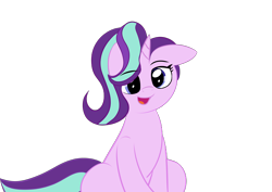 Size: 4960x3508 | Tagged: safe, artist:mlpfimguy, imported from ponybooru, starlight glimmer, pony, unicorn, female, mare, open mouth, ponybooru exclusive, simple background, solo, transparent background