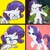 Size: 1300x1300 | Tagged: safe, edit, edited screencap, imported from derpibooru, screencap, mean rarity, rarity, pony, unicorn, bad thing no. 3, friendship is magic, my little pony: pony life, the mean 6, spoiler:pony life s01e05, angry, antagonist, bipedal, clone, drama, floppy ears, g4.5, gritted teeth, hotline bling, meme, one eye closed, pony life, pursuit, rage, rarirage, simple background, villains of equestria, wink, yellow background