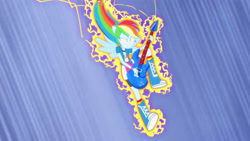 Size: 3410x1920 | Tagged: safe, imported from derpibooru, screencap, rainbow dash, equestria girls, guitar centered, rainbow rocks, boots, clothes, cutie mark, cutie mark on clothes, female, glowing eyes, guitar, high res, musical instrument, ponied up, shoes, solo