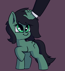 Size: 918x1002 | Tagged: safe, artist:exvius, imported from derpibooru, oc, oc only, oc:anon, oc:filly anon, human, pony, cute, female, filly, head pat, ocbetes, pat, raised hoof, simple background